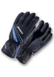 Dziecięce zimowe rękawiczki ZANIER RAURIS GTX JR BLACK/BLUE