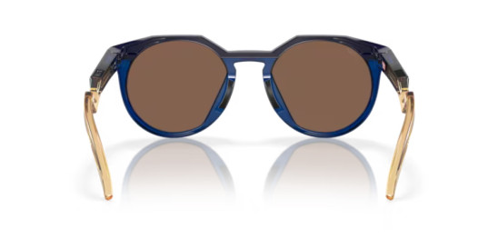 szczegóły Oakley 9242-1152 HSTN KM Navy/Trns Blue w/ Prizm 24K Pol