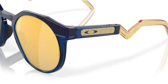 szczegóły Oakley 9242-1152 HSTN KM Navy/Trns Blue w/ Prizm 24K Pol