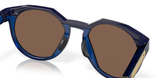 szczegóły Oakley 9242-1152 HSTN KM Navy/Trns Blue w/ Prizm 24K Pol