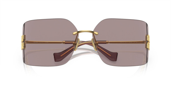 szczegóły Okulary przeciwsłoneczne Miu Miu 0MU 54YS 5AK06I80 Gold-Light Purple Brown