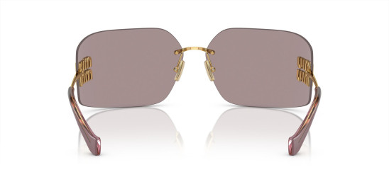 szczegóły Okulary przeciwsłoneczne Miu Miu 0MU 54YS 5AK06I80 Gold-Light Purple Brown