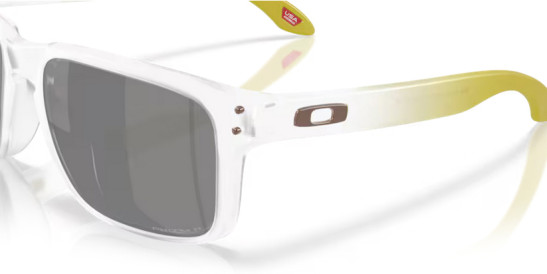 szczegóły Oakley Okulary przeciwsłoneczne 9102-AP55 Holbrook Matte Clear w/ Prizm Black Polarized