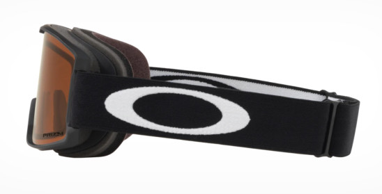 szczegóły Gogle narciarskie dziecięce Oakley Line Miner Youth Matte Black z soczewkami Prizm Snow Persimmon GBL