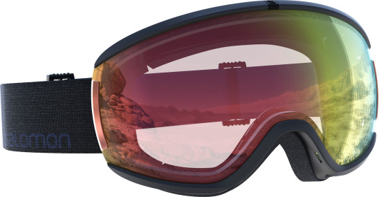 szczegóły Damskie okulary zjazdowe Salomon iVY Photo Blk/All Weather Red