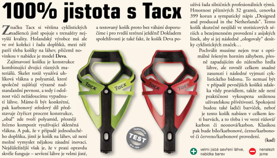 szczegóły Koszyk TACX DEVA Gree/Car