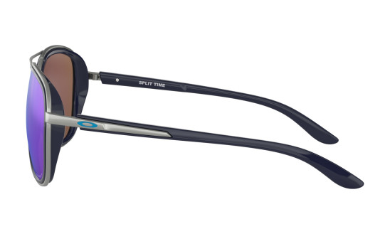 szczegóły Damskie okulary przeciwsłoneczne Oakley 4129-1458 Split Time Navy w/ PRIZM Sapphire Polarized