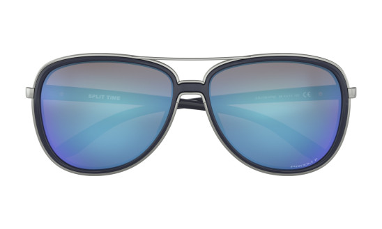 szczegóły Damskie okulary przeciwsłoneczne Oakley 4129-1458 Split Time Navy w/ PRIZM Sapphire Polarized