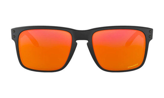 szczegóły Okulary przeciwsłoneczne Oakley 9102-E255 Holbrook Matte Black w/ PRIZM Ruby