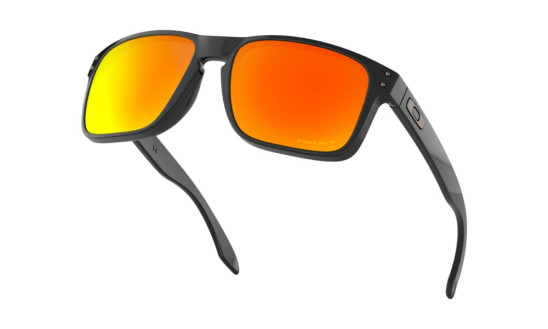 szczegóły Okulary przeciwsłoneczne Oakley 9102-F155 Holbrook Pol Black w/ PRIZM Ruby Pol