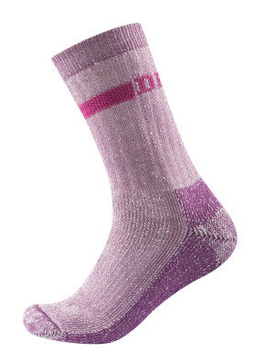 Devold Outdoor Merino Heavy Sock Wmn Pink Melange