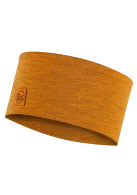 Buff 129441.118.10 Merino Wide Headband Solid Mustard