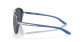 podgląd Damskie okulary przeciwsłoneczne Oakley 4129-2458 Split Time Mtt Trans Blue w/ Prizm Black