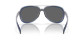 podgląd Damskie okulary przeciwsłoneczne Oakley 4129-2458 Split Time Mtt Trans Blue w/ Prizm Black