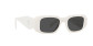 podgląd Okulary przeciwsłoneczne Prada 0PR 17WS 1425S049 Talc–Dark Grey