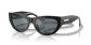 podgląd Okulary przeciwsłoneczne Jimmy Choo 0JC5034BU 50006G54 Czarno-szare lustrzane czarne