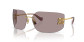 podgląd Miu Miu 0MU 54YS 5AK06I80 Gold-Light Purple Brown