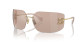 podgląd Okulary przeciwsłoneczne Miu Miu 0MU 54YS ZVN20F80 Pale Gold-Pink Mirror