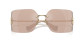 podgląd Okulary przeciwsłoneczne Miu Miu 0MU 54YS ZVN20F80 Pale Gold-Pink Mirror