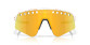 podgląd Okulary przeciwsłoneczne Oakley 9465-3339 Sutro Lite Sweep MVDP w kolorze czerwono-złotym