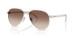 podgląd Okulary przeciwsłoneczne Prada PR B57S 23E10S – Srebrny / Caff Sfumato Specchio Oro
