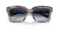 podgląd Okulary przeciwsłoneczne Dolce & Gabbana DG4498 34481455 – paskowany niebiesko-szary / niebieskie gradientowe soczewki