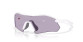 podgląd Oakley 9495-0836 Radar Plate Polished White z okularami sportowymi Prizm Slate