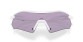 podgląd Oakley 9495-0836 Radar Plate Polished White z okularami sportowymi Prizm Slate