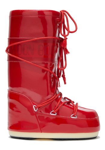 Moon Boot Icon Vinile Met 008 Red