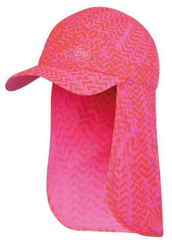 Czapka dziecięca Buff 120039.502 Sahara Cap Kumkara Fuchsia