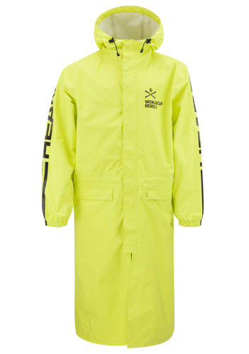 Head Race Rain Coat Men Yellow