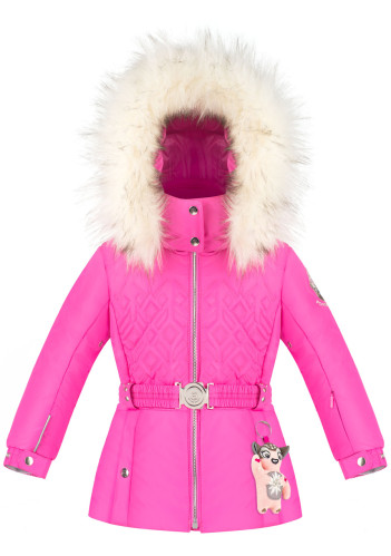 Dziecięca kurtka Poivre Blanc W20-1003-BBGL/A rubis pink
