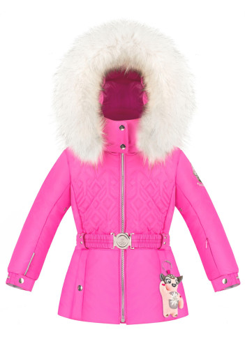 Dziecięca kurtka Poivre Blanc W20-1003-BBGL/B Ski Jacket rubis pink
