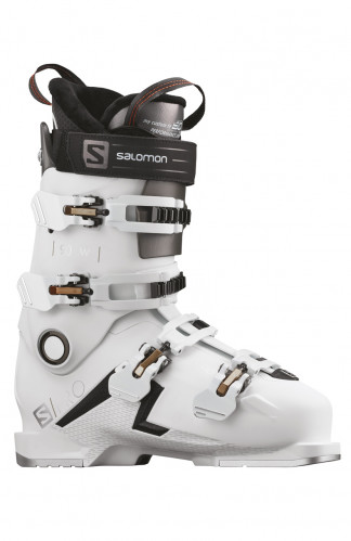 Damskie buty narciarskie Salomon S / PRO 90W Wh / black / gold Glow