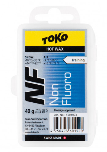 Toko NF Hot Wax 40 g Blue -9/-30 st.