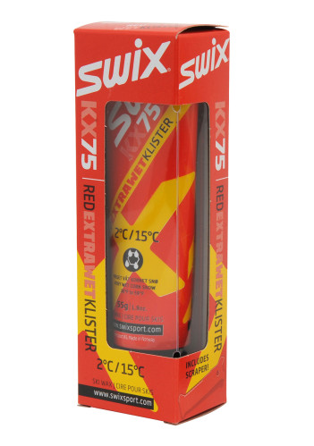 SWIX KX 75 RED EXTRAWET KLISTER