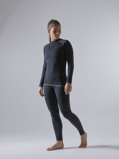 szczegóły Koszulka damska Craft 1909735-999000 W ADV Warm Fuseknit Intensity