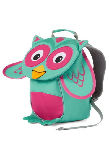 szczegóły Dziecięcy plecak Affenzahn Owl small - turquoise