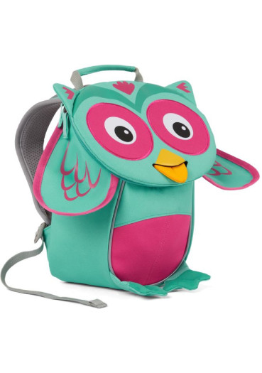 szczegóły Dziecięcy plecak Affenzahn Owl small - turquoise
