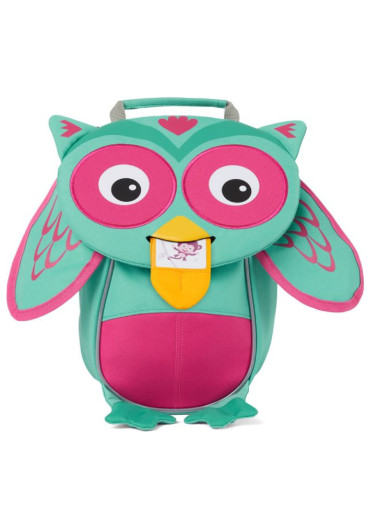 szczegóły Dziecięcy plecak Affenzahn Owl small - turquoise