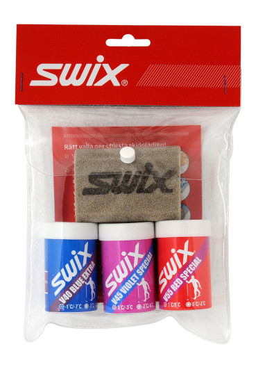 szczegóły Swix P0019 sada vosků Swix (V40,V45,V55,T10)