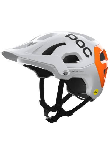 szczegóły POC Tectal Race MIPS NFC Hydrogen White/Fluorescent Orange AVIP