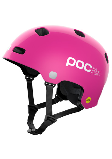 detail Kask rowerowy Dla Dzieci POC POCito Crane MIPS Fluorescent Pink