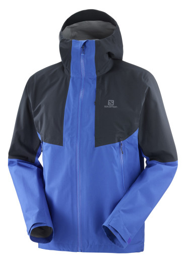 szczegóły Salomon OUTLINE GTX® HYBRID JKT M NAUTICAL BLUE