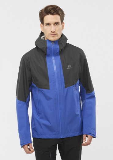 szczegóły Salomon OUTLINE GTX® HYBRID JKT M NAUTICAL BLUE