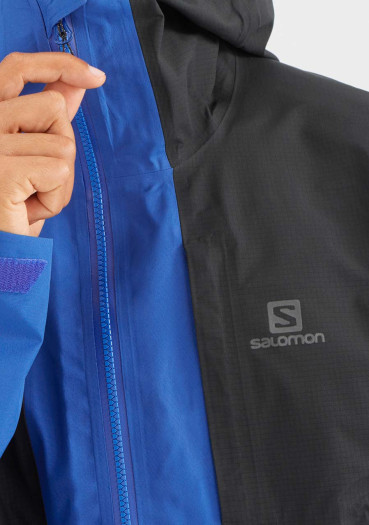 szczegóły Salomon OUTLINE GTX® HYBRID JKT M NAUTICAL BLUE