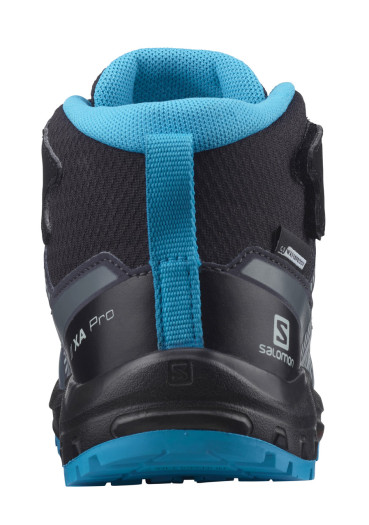 szczegóły Buty dziecięce Salomon XA PRO V8 MID CSWP K – Black / Monument / Black