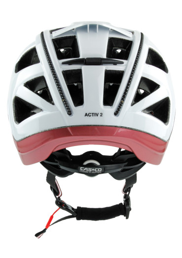 szczegóły Kask rowerowy Casco Activ 2 White English Rose