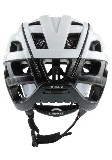 szczegóły Kask rowerowy CASCO Cuda 2 White Black