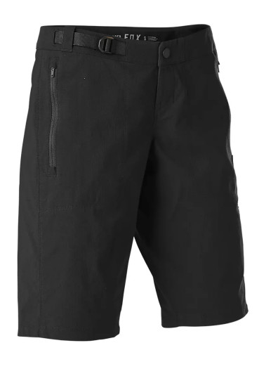 szczegóły Damskie spodenki rowerowe Fox W Ranger Short W/Liner Black